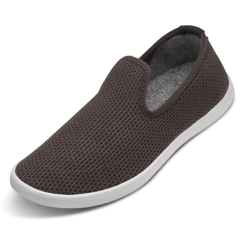 Allbirds Women's Slip-Ons Dark Grey - Tree Loungers - 38701JASH